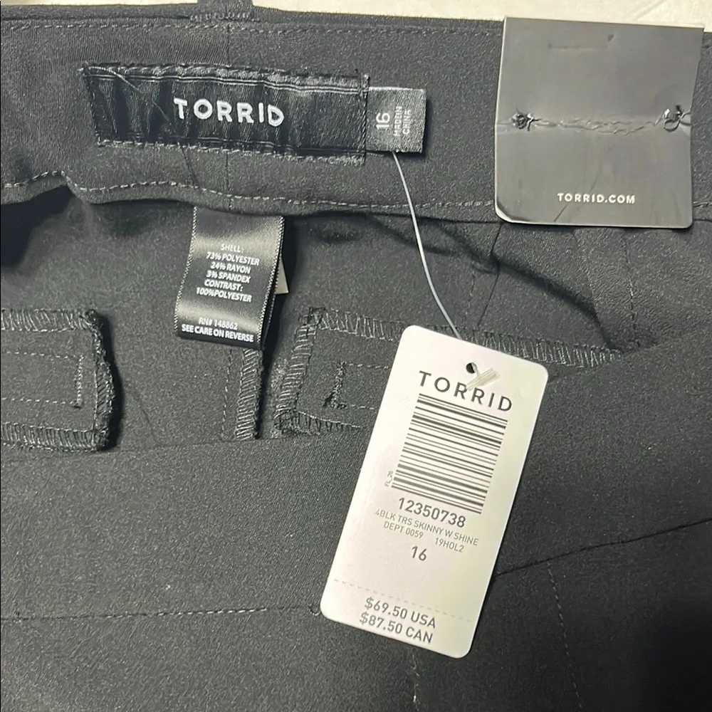 Sky High Trouser - Black & Ombre Sequin, Sz 16 - Picture 4 of 8